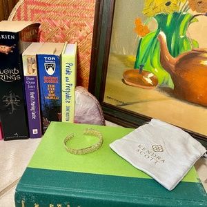 Kendra Scott Gold Filigree Uma Cuff Bracelet